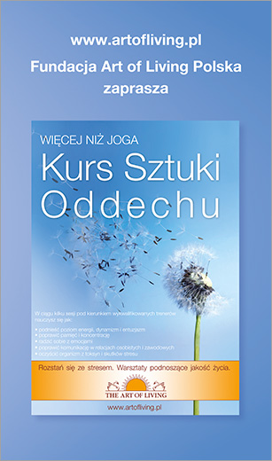 rollup Fundacja Art of Living Polska
