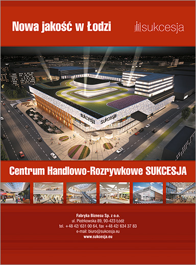 rollup Fabryka Biznesu sp. z o.o. Centrum Handlowo-Rozrywkowe Sukcesja