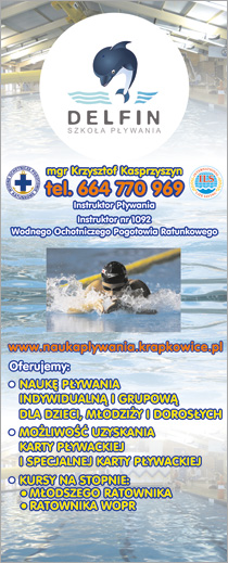 rollup Szkoła Nauki Pływania DELFIN