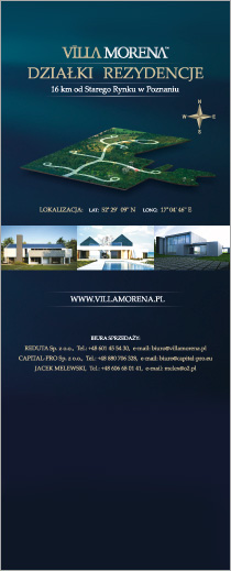 rollup Villa Morena działki rezydencje